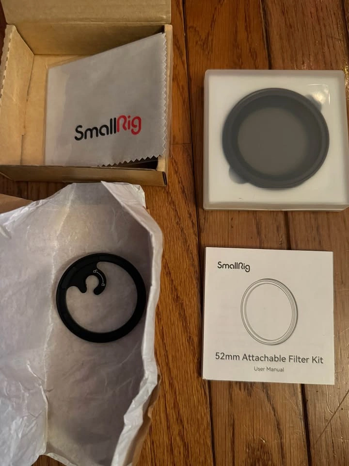 New SmallRig 52mm filter kit - photo 2