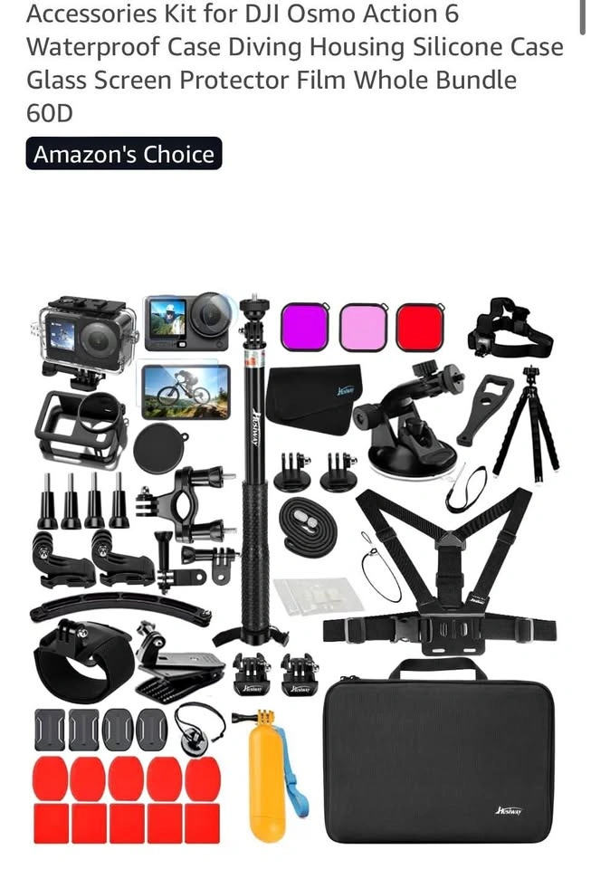 New action camera accessory pack