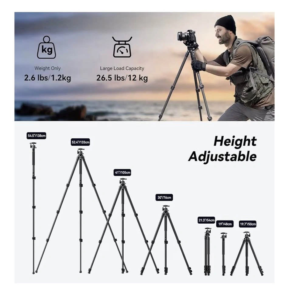 New SmallRig AP-10 carbon fibre camera tripod - photo 5