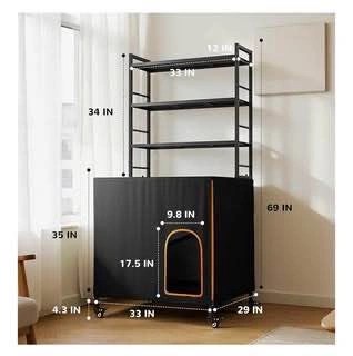 New 2 in 1 Lekereise cat litter box enclosure - photo 5