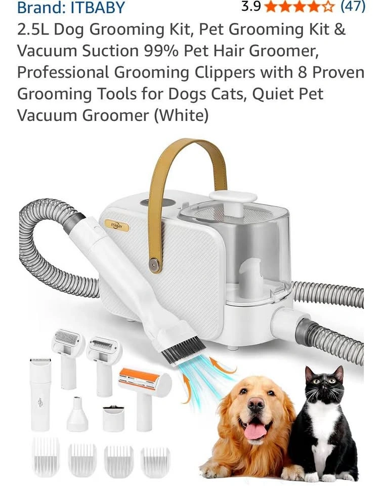 New Dog grooming kit