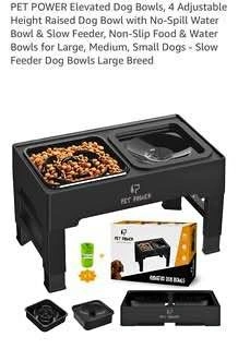 Pet Power adjustable dog bowls