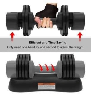 BPulse adjustable dumbbell weights - photo 4