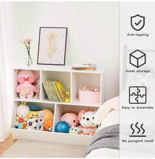 New HOOBRO kids wooden toy storage organizer - photo 4