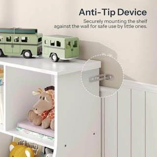 New HOOBRO kids wooden toy storage organizer - photo 5