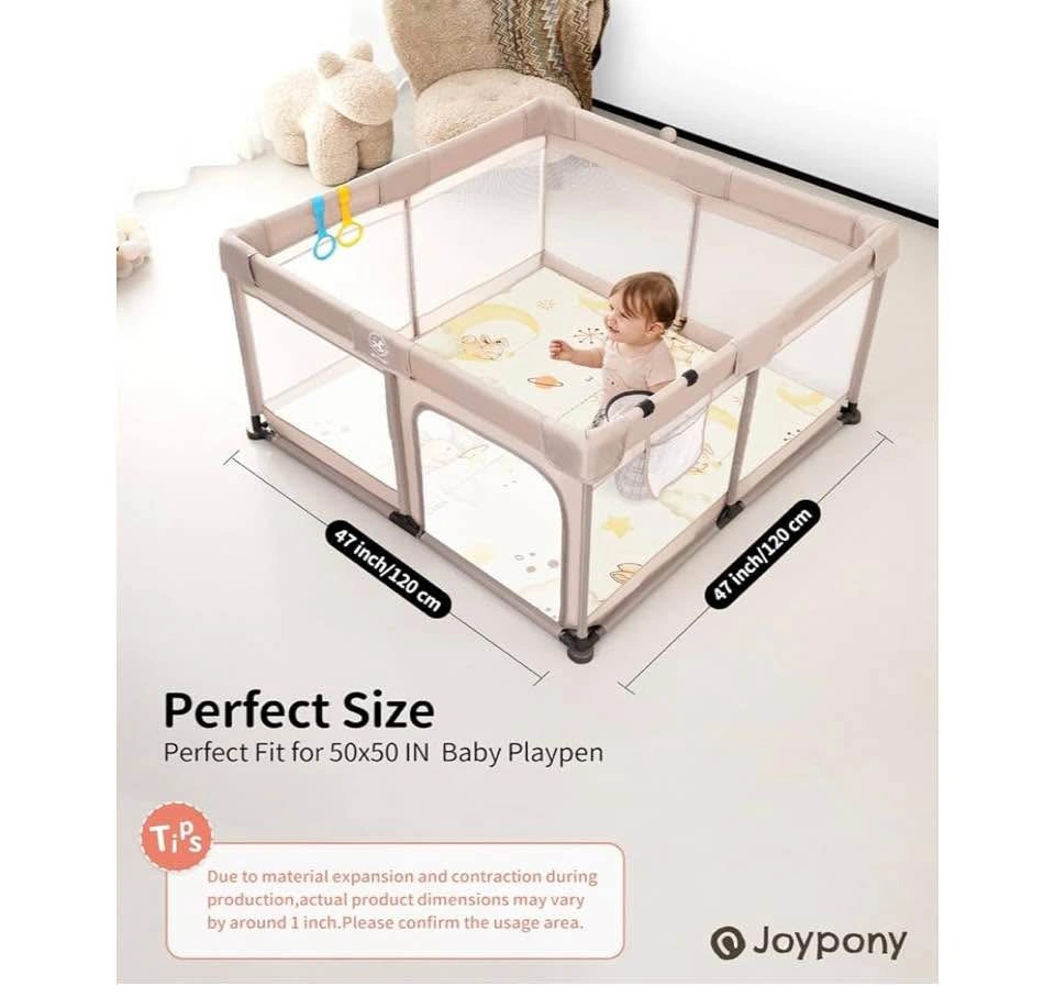New Joypony 47”x47” baby playmat - photo 5