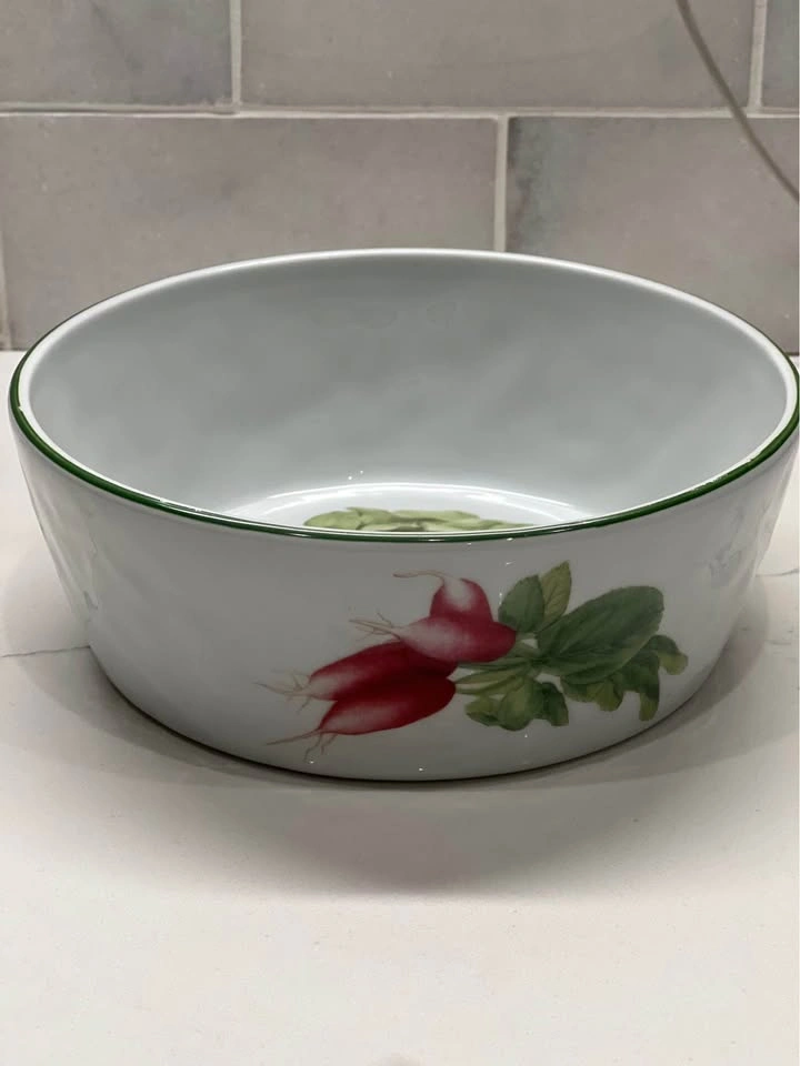 Vintage Philippe Deshoulières France Porcelain Serving Bowl - photo 4