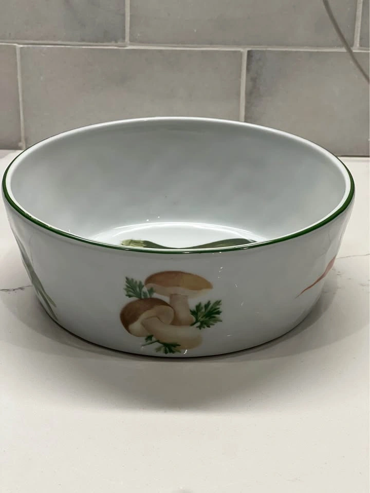 Vintage Philippe Deshoulières France Porcelain Serving Bowl - photo 5