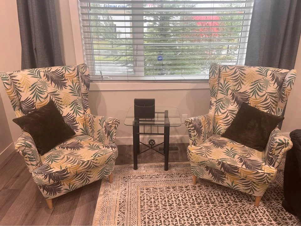 Pair of Accent Wingback Chairs – $150 - photo 3