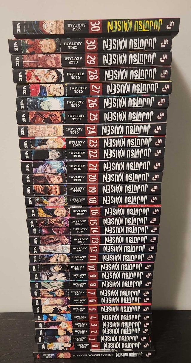 Jujutsu Kaisen Manga Collection Volumes 0-30