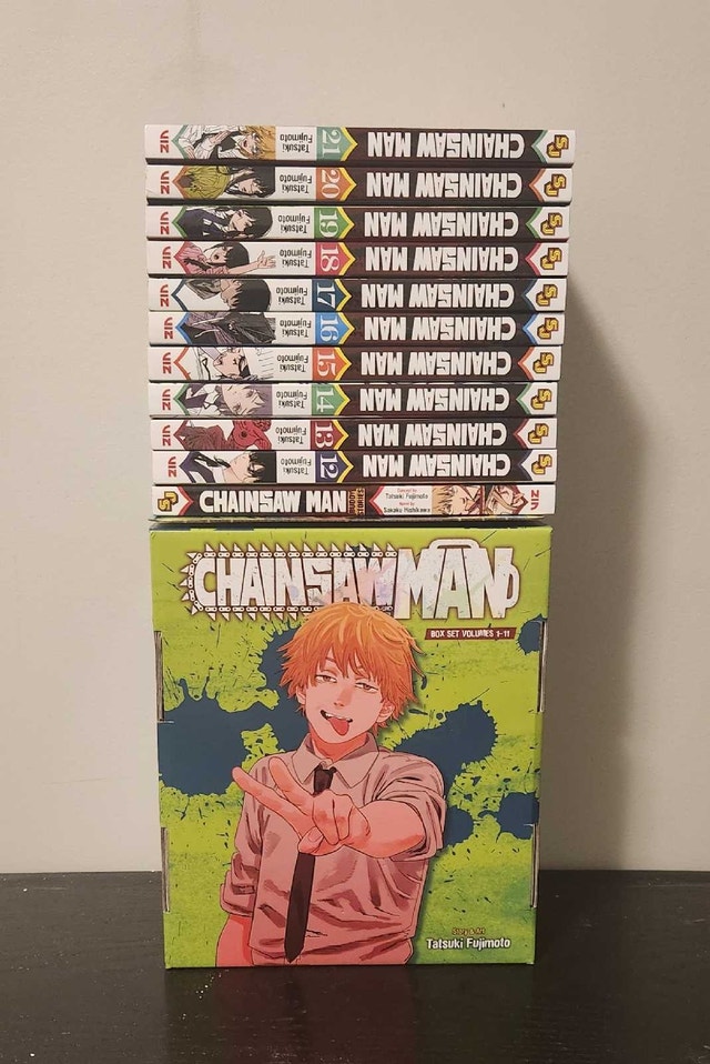 Chainsaw Man Manga COMPLETE Set Vol. 1–21 + Light Novel - photo 2