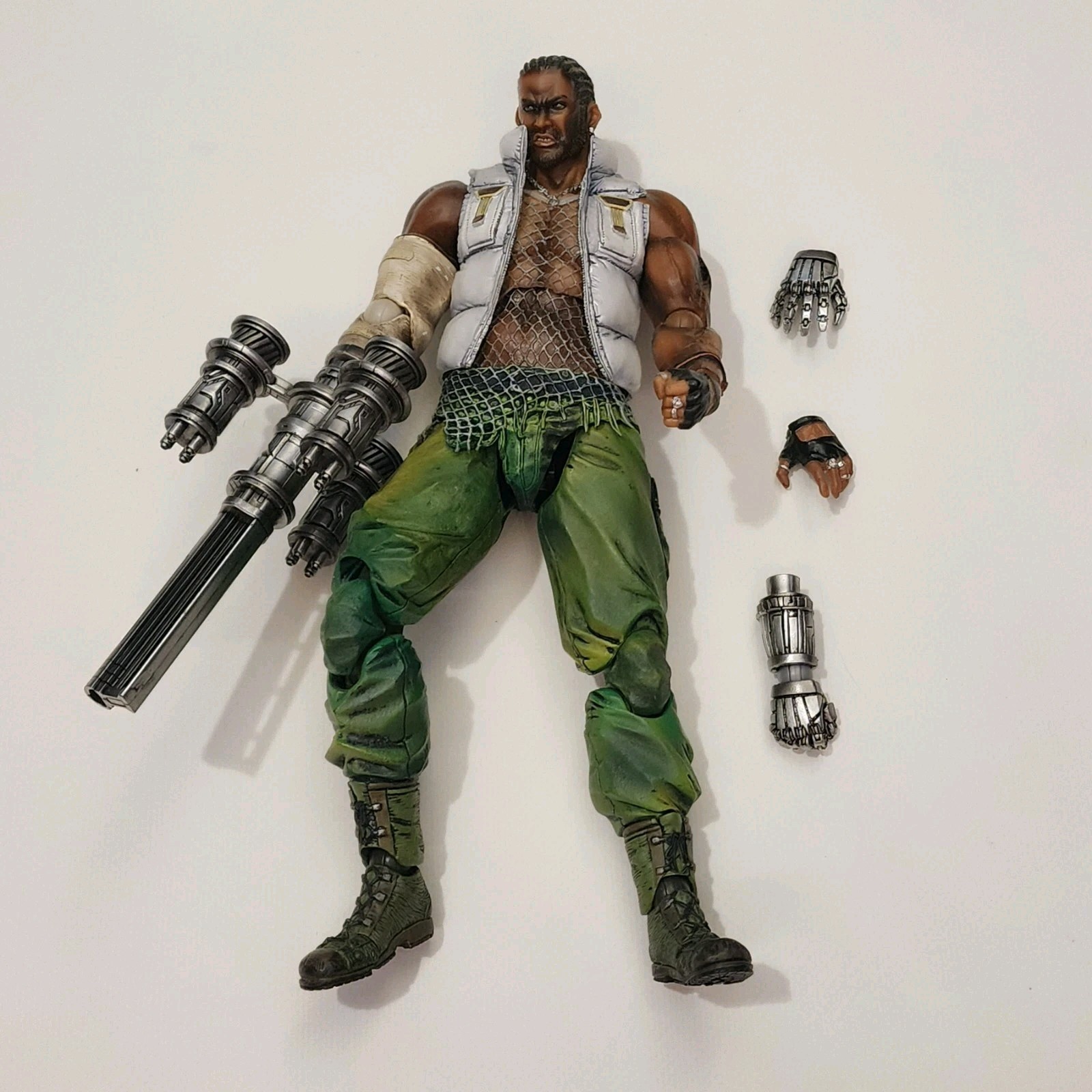 Square Enix Final Fantasy Advent Children Barret Play Arts Kai