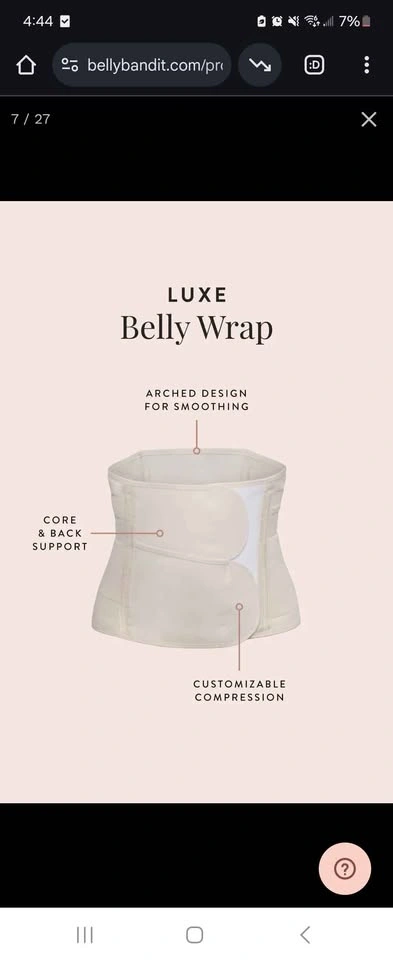 Belly Bandit Luxe REGULAR S Postpartum wrap - photo 2
