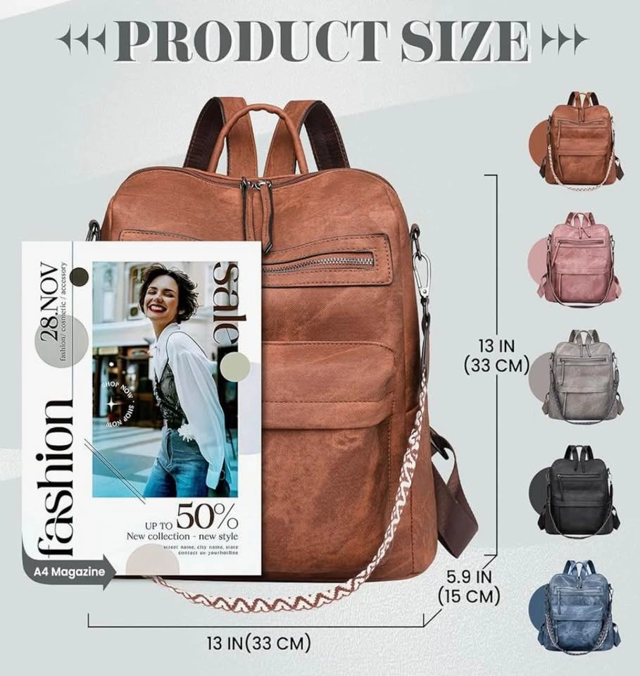 Backpack Purse for Women - photo 5
