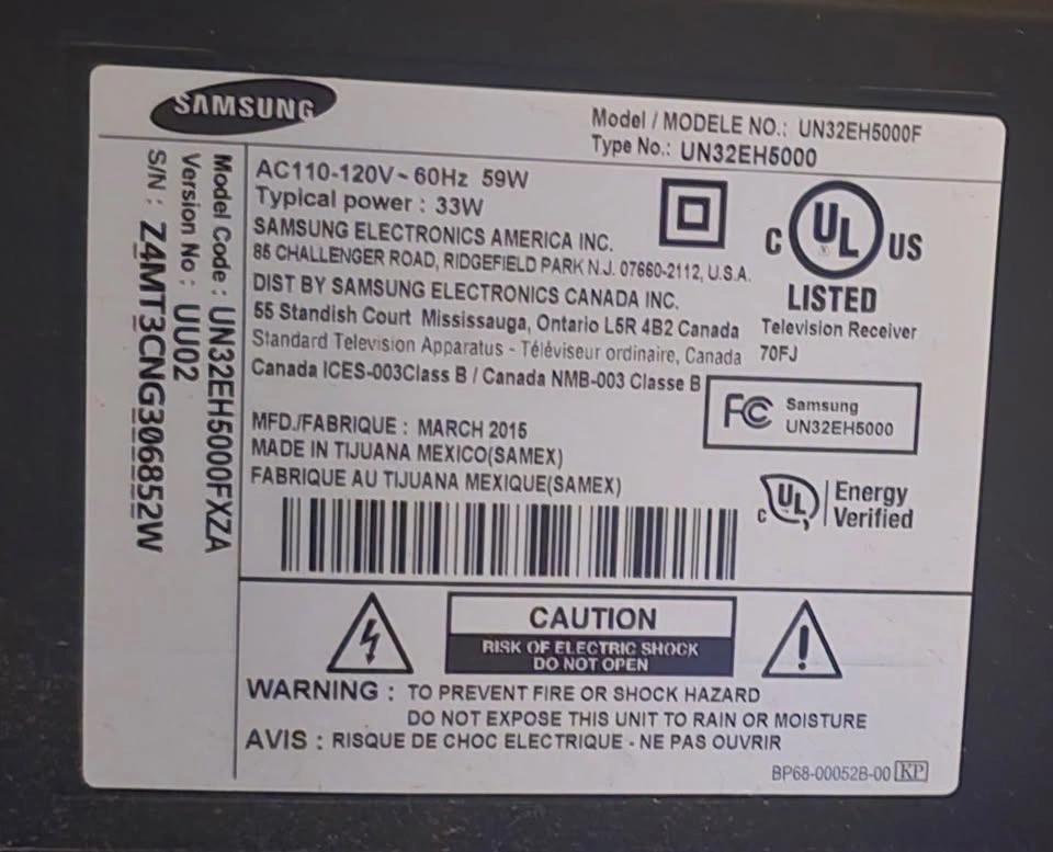 Samsung 32" 1080p flat screen TV - photo 3