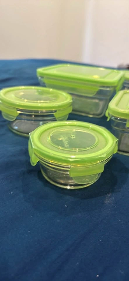 Snapware Glasslock Glass Food Storage Container Set – 9 Containe - photo 3