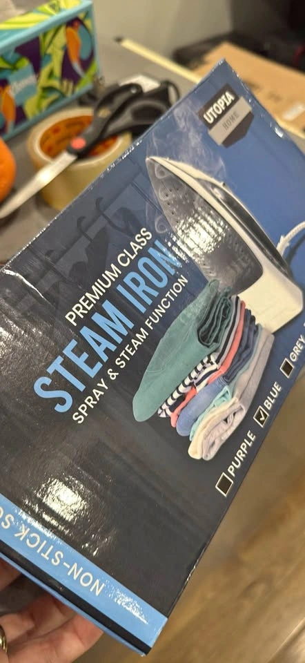 Utopia Home Premium Steam Iron – Used Once Like New