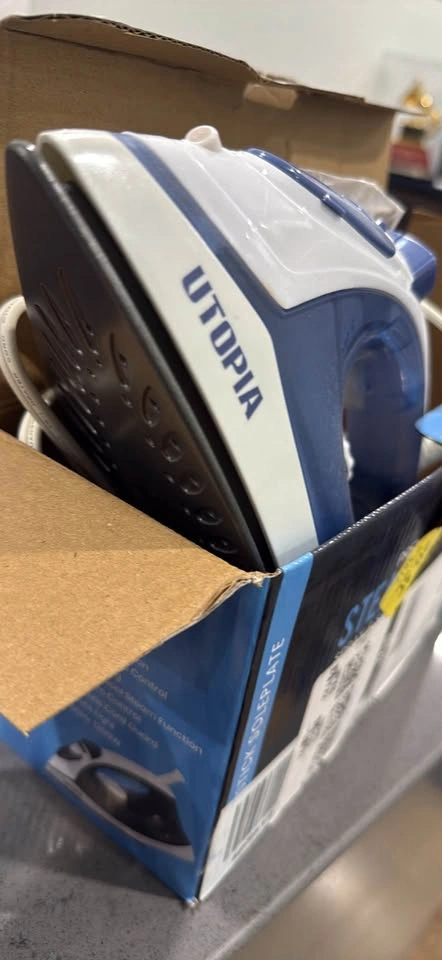 Utopia Home Premium Steam Iron – Used Once Like New - photo 2