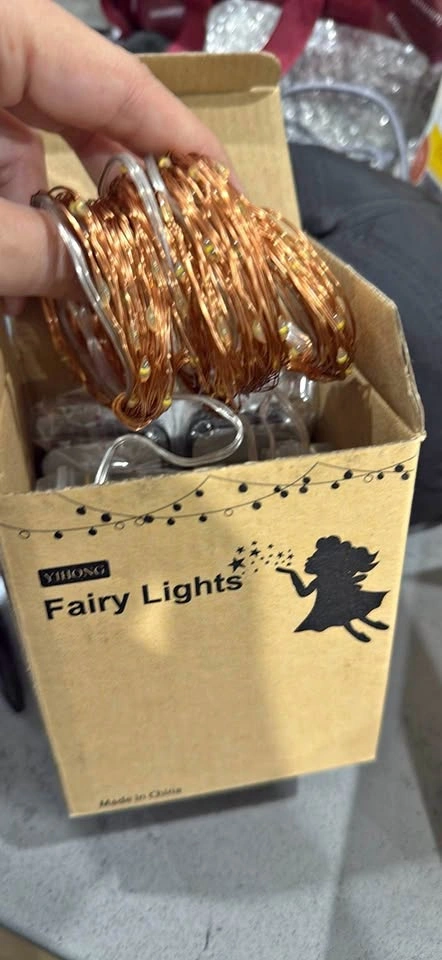 New YIHONG Fairy Lights Set – 4 Warm White LED String Lights