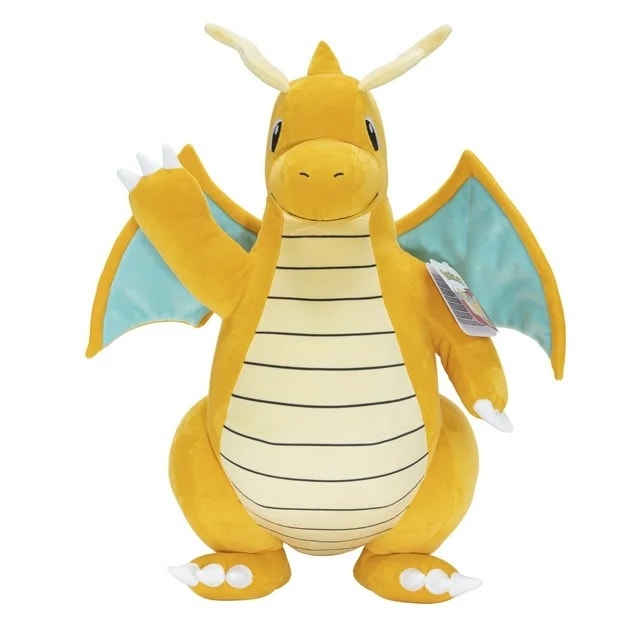 Brand New Pokemon Dragonite Soft Plush - 24-inch Plush with Tags