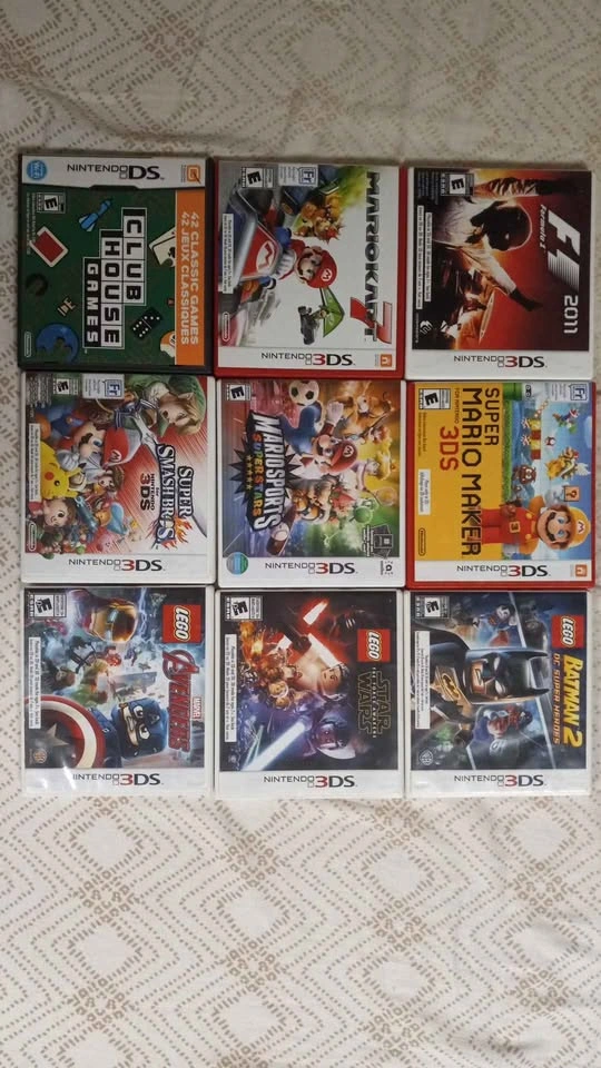 Vintage DS, 3DS and Wii games - Mario, Lego, Star Wars - photo 2
