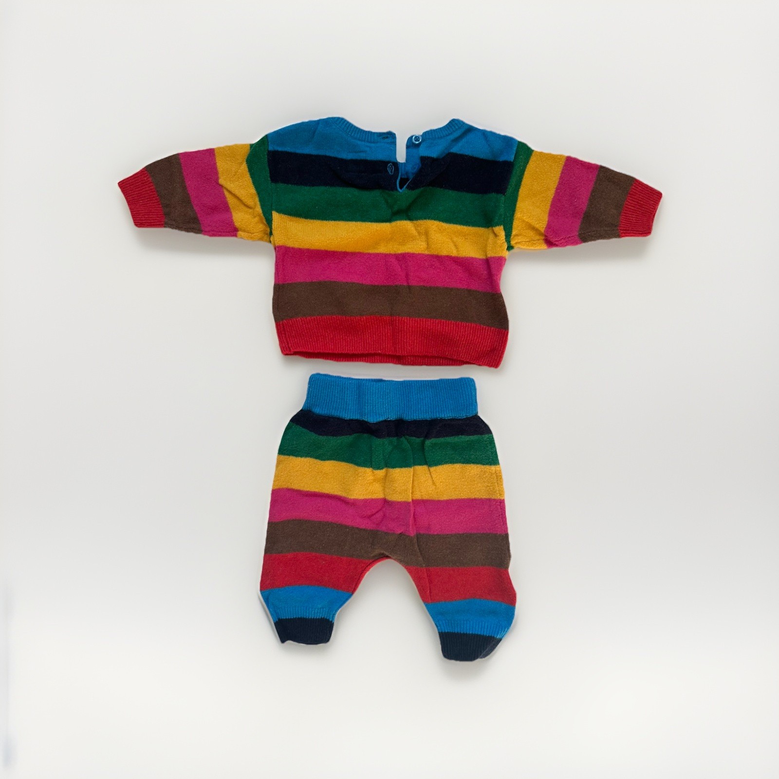 Baby Gap Rainbow 2 Piece Outfit Set | Size: 0-3M - photo 2