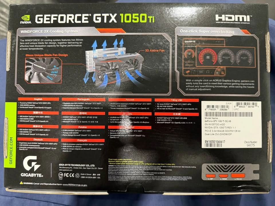 GeForce GTX1050 TI - photo 4