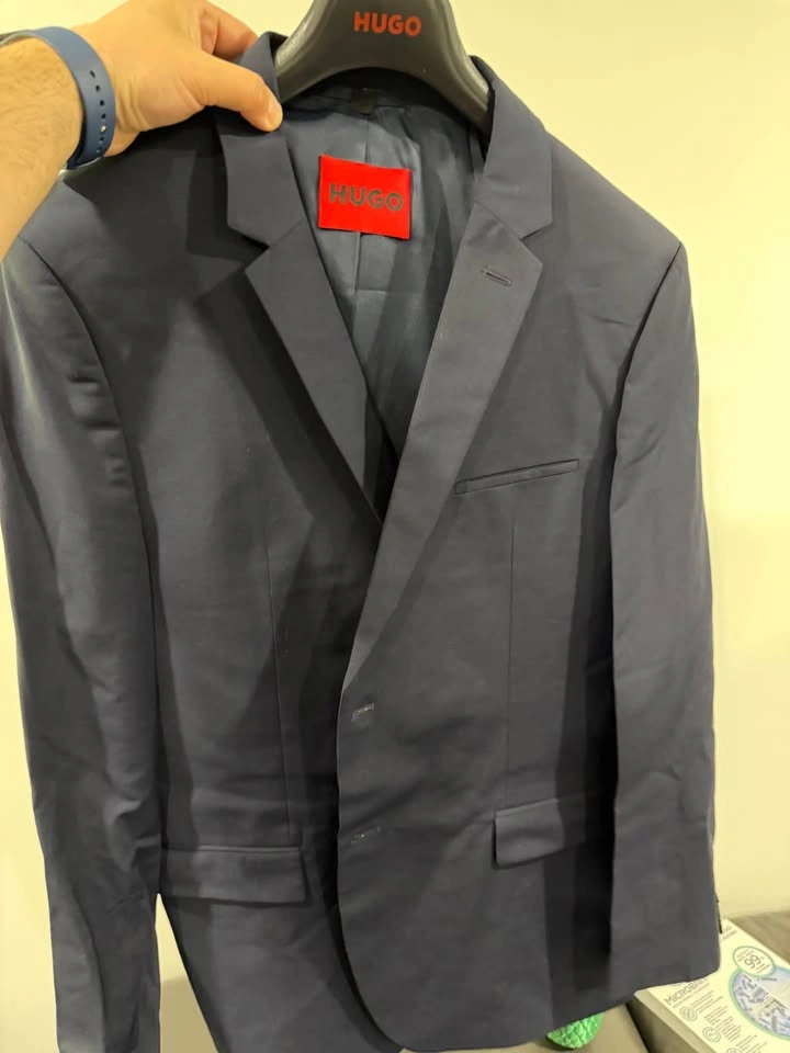 Hugo Suit- Two Piece Modern-Fit (Dark Blue) - photo 2