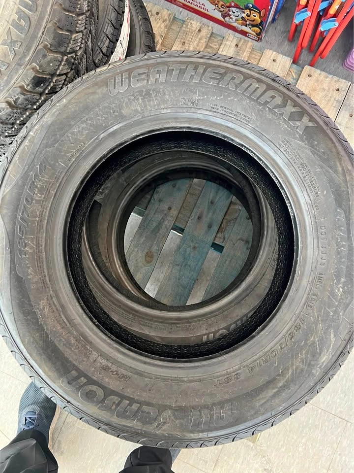 185/70R14 Single Weather Maxx All Season Tire - New