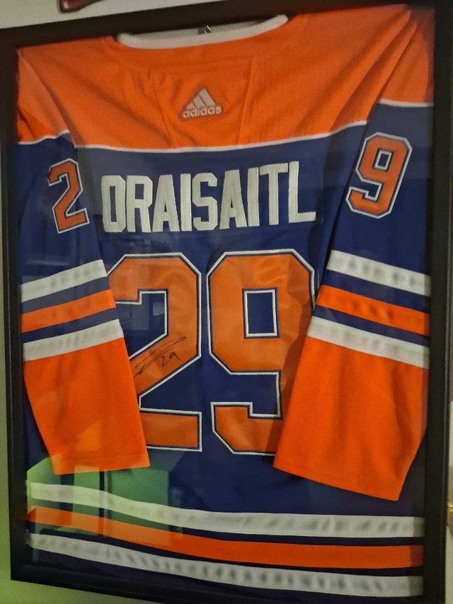 Leon Draisaitl Signed Adidas Edmonton Oilers Jersey - photo 2