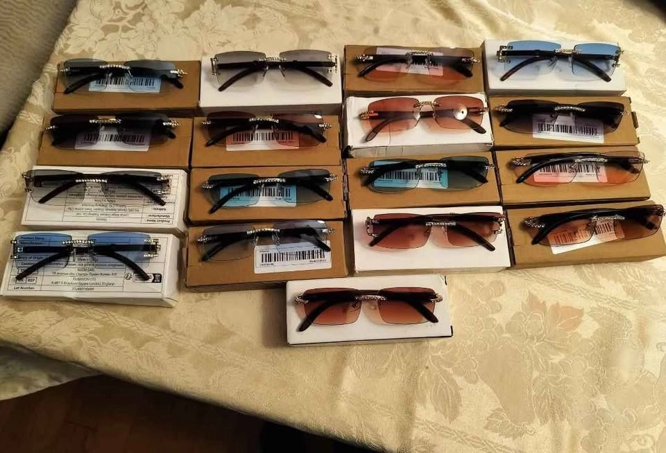 519 Street Royalty Clothing Rimless Sunglasses - photo 2