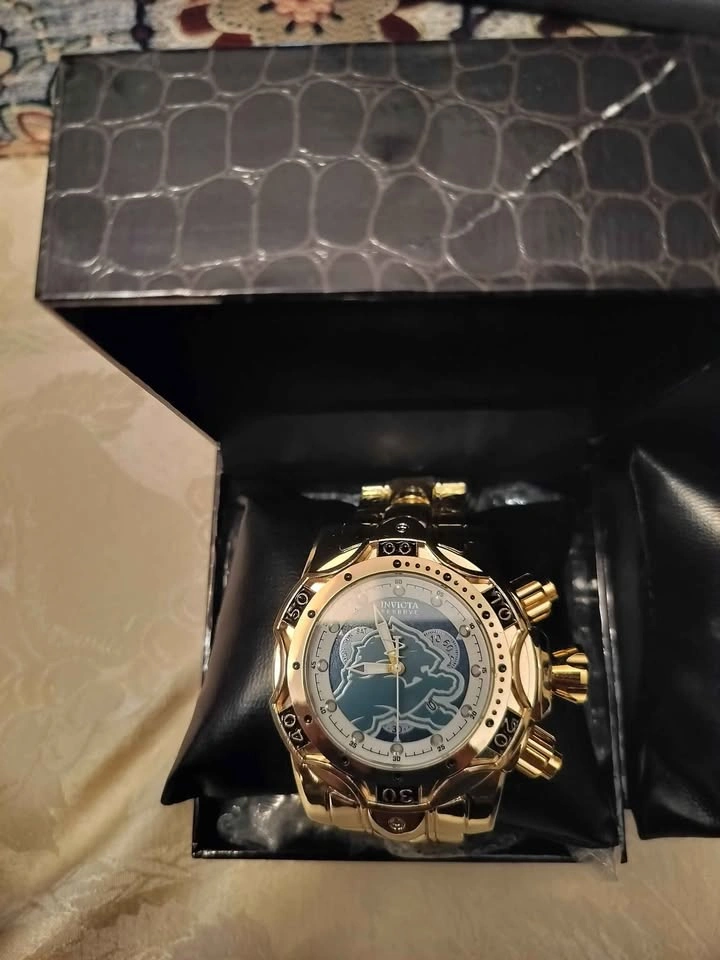 DETROIT LIONS Invicta Watches (Brand New) Silver & Gold - photo 3