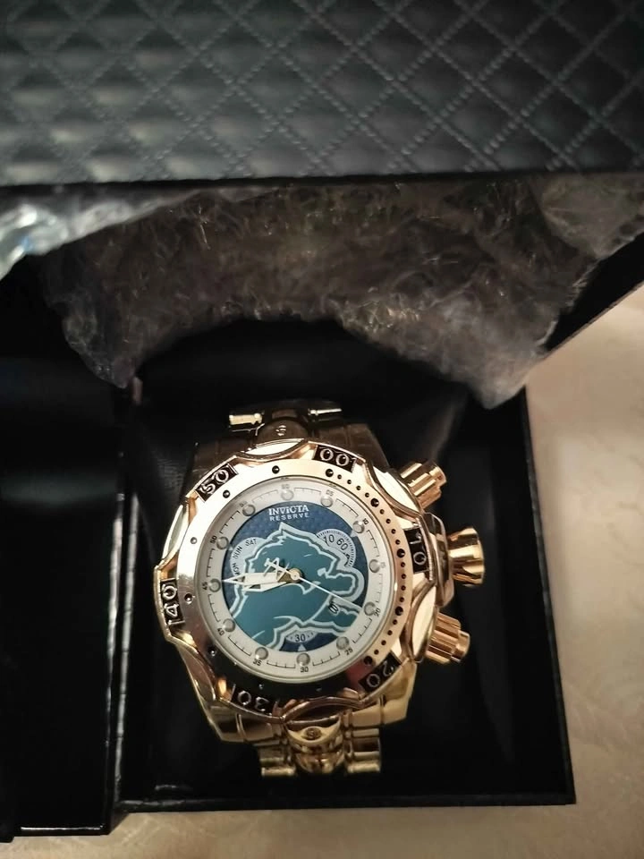 DETROIT LIONS Invicta Watches (Brand New) Silver & Gold - photo 5