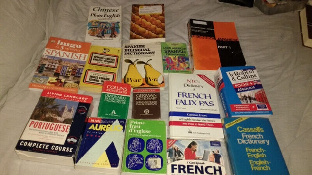 Assorted language books and dictionaries - photo 3