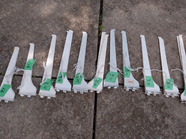 Single track metal shelf bracket white - photo 2