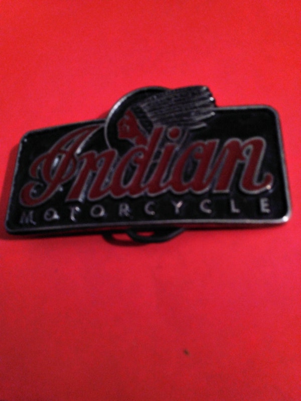 Vintage indian motorcycle belt buckle - photo 2
