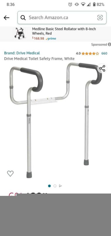 Used Medical Toilet Safety Frame - Danforth & Broadview - photo 4