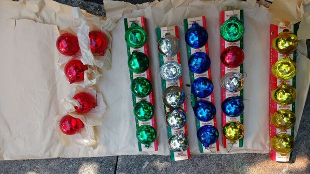 vintage christmas decorations - photo 2