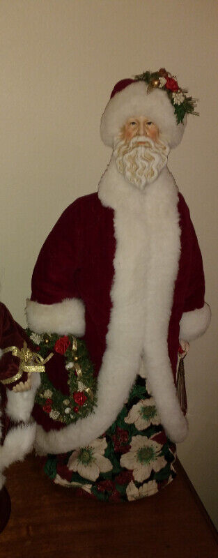 Santa tall, table top decor Christmas collectible - photo 2