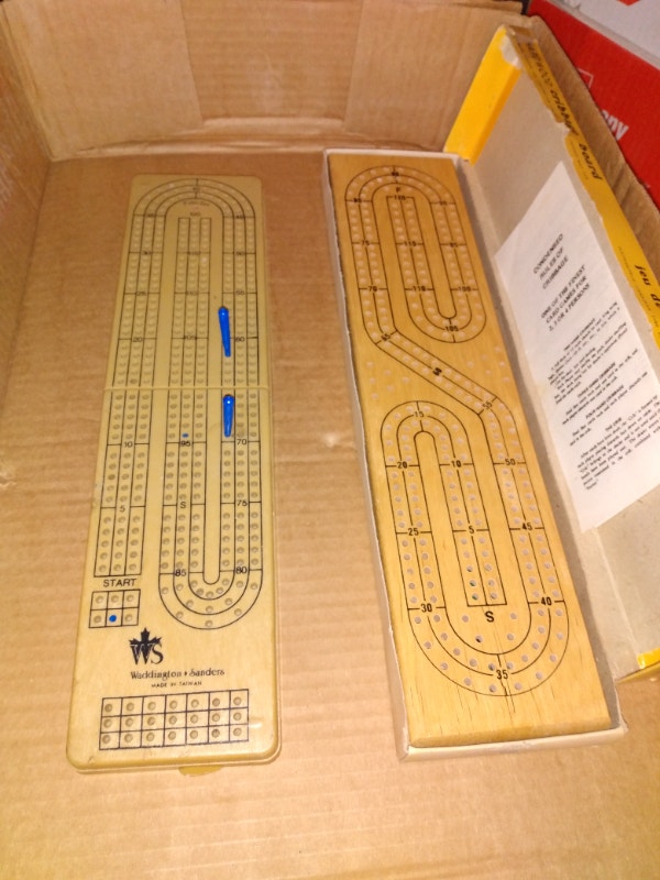 Vintage cribbage sets 2 left - photo 2