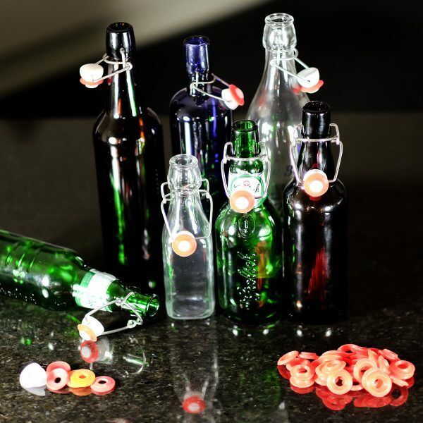 Replaceable Washers Gasket for Glass Bottles Ez Cap Swing Flip