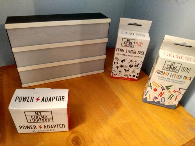 Light boxes assorted some new with add ons