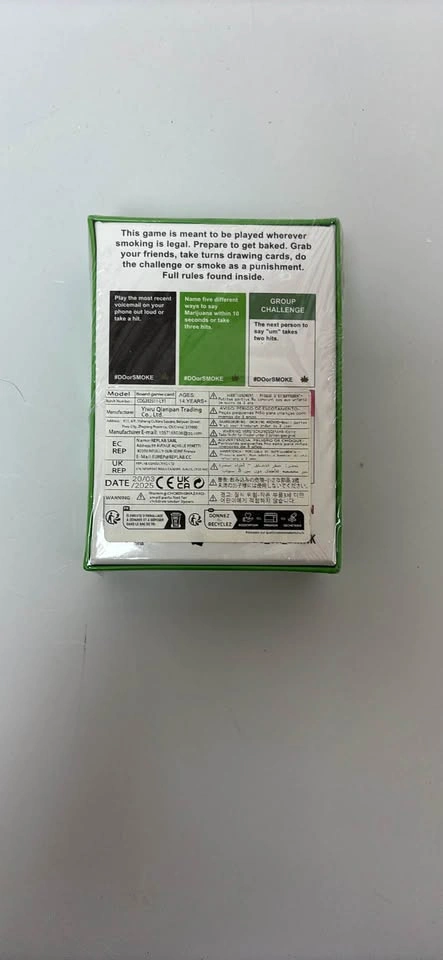 Do or Smoke Card Game - photo 2