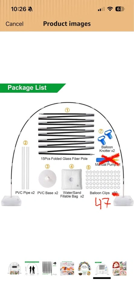 DIY Balloon Arch Kit | Balloons not included - photo 3