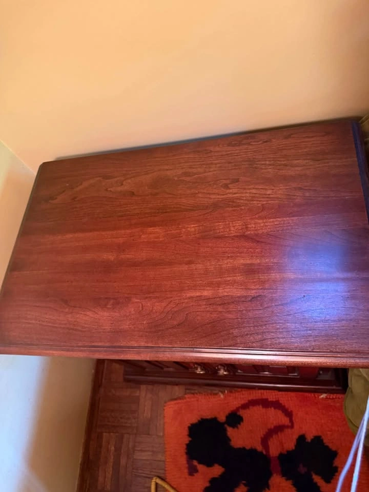Walnut Ethan Allen Full Sized Poster Bed with Canopy - photo 5
