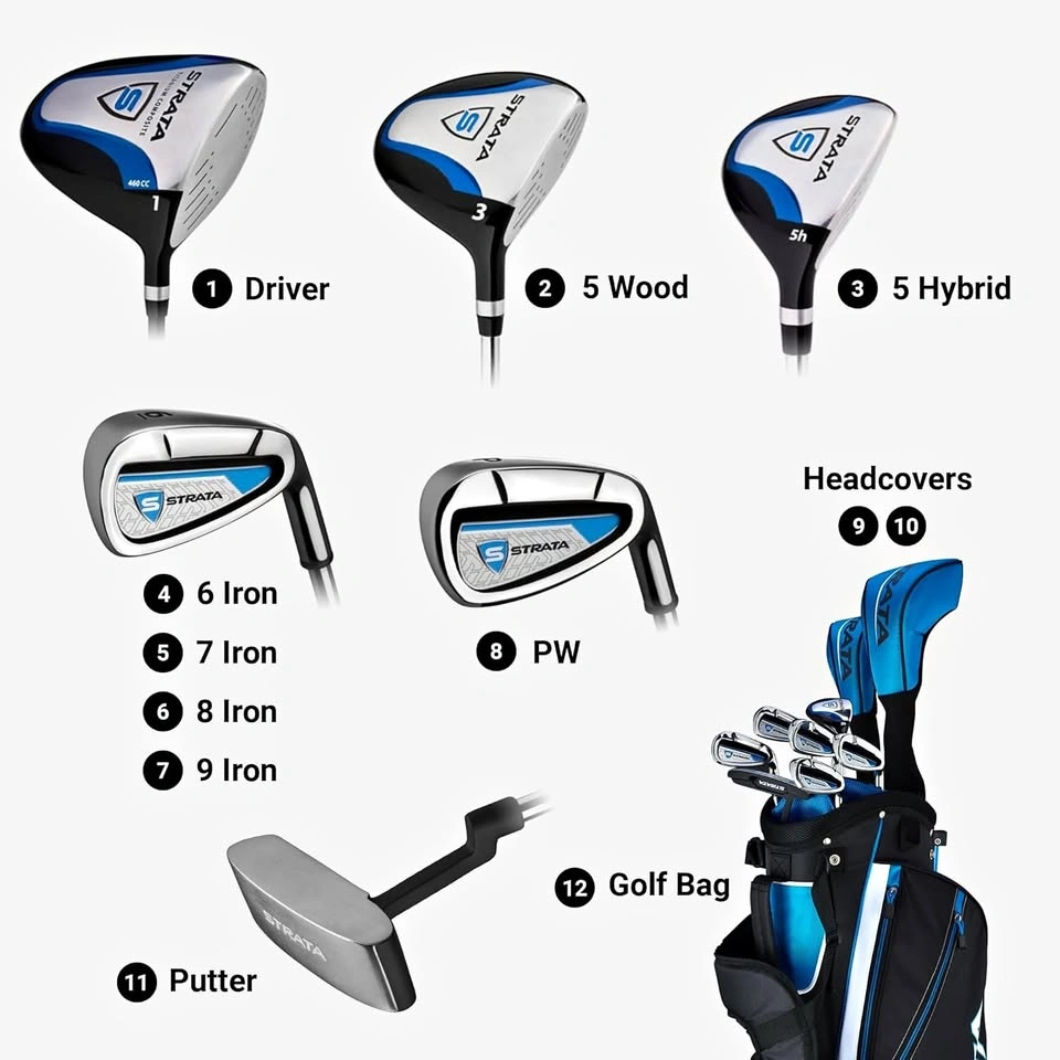 Callaway Golf Men's Strata golf clubs (No bag)