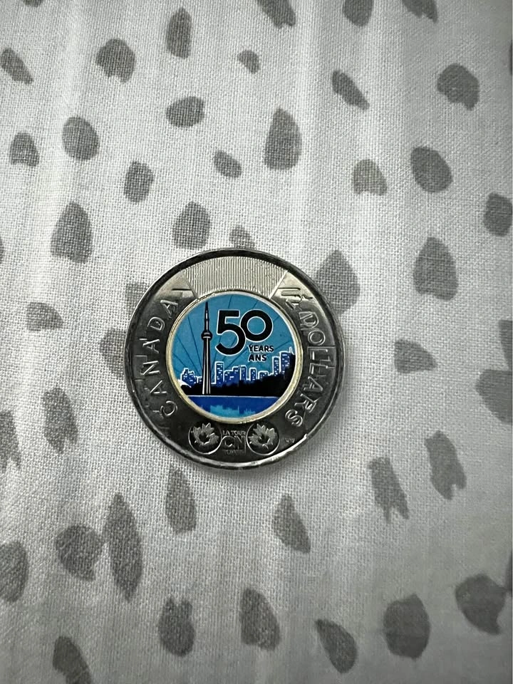 CN Tower 50th Anniversary Toonie