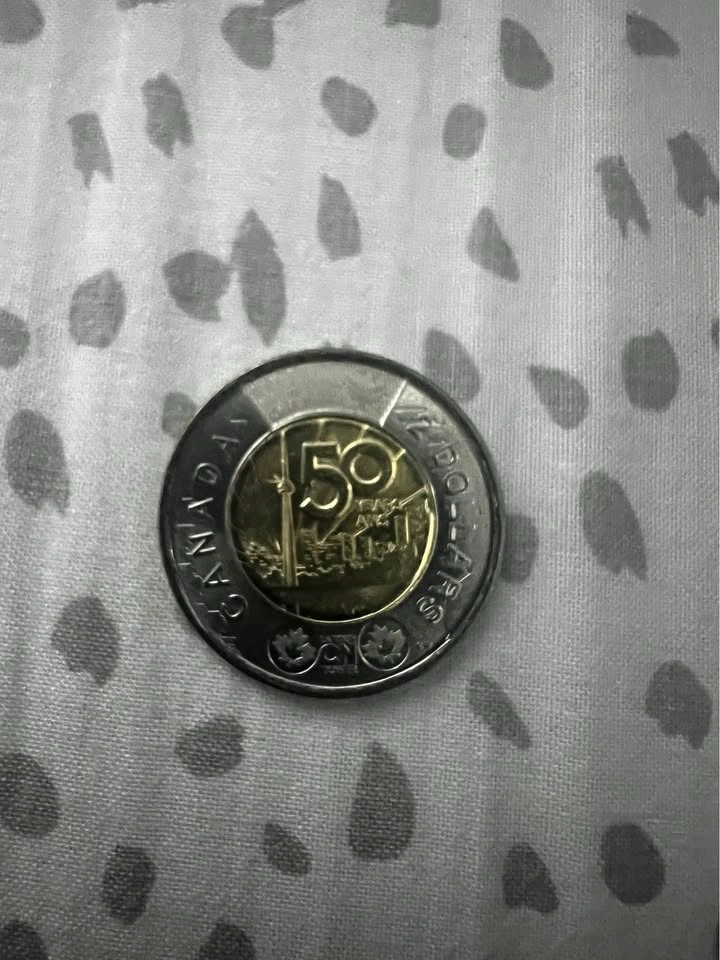 CN Tower 50th Anniversary Toonie - photo 3