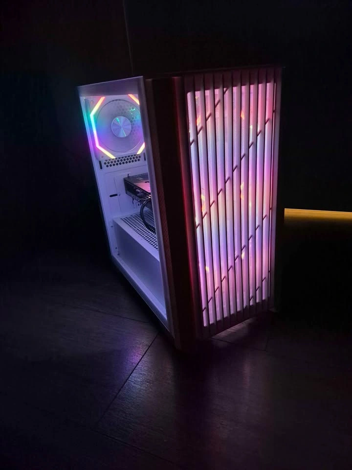 White Gaming PC, Ryzen 5500, RTX 4060, 16 GB DDR4 - photo 5