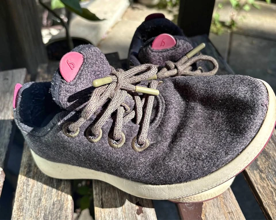 Allbirds Women's Wool Runners Charcoal Pink